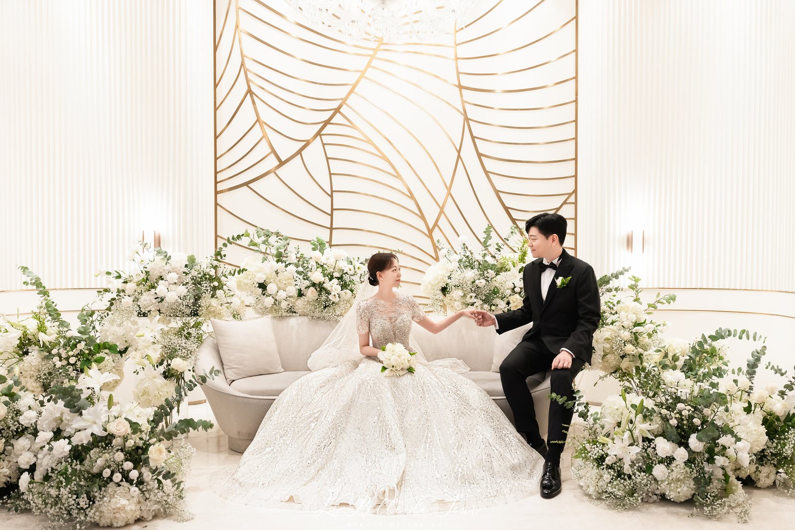 라벨드쥬 웨스턴베니비스 본식스냅 — 예식 측면